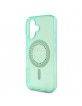 Guess iPhone 16 Plus Case MagSafe Rhinestones Stras Green