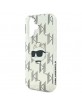 Karl Lagerfeld iPhone 16 Case Choupette Electrolated Transparent