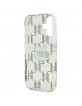 Karl Lagerfeld iPhone 16 Case Choupette Electrolated Transparent