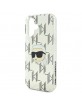 Karl Lagerfeld iPhone 16 Hülle Case Karl Head Electrolated Transparent