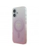 Guess iPhone 16 Plus Case MagSafe Glitter Gradient Pink