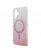 Guess iPhone 16 Plus Case MagSafe Glitter Gradient Pink