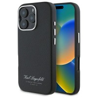 Karl Lagerfeld iPhone 16 Pro Case Hotel RSG Black