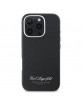 Karl Lagerfeld iPhone 16 Pro Hülle Case Hotel RSG Schwarz