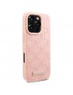 Karl Lagerfeld iPhone 16 Pro Case Magsafe Hot Stamp Pink