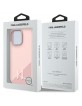 Karl Lagerfeld iPhone 16 Pro Hülle Case Magsafe Initial Rosa Pink