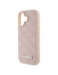 Karl Lagerfeld iPhone 16 Hülle Case Magsafe Hot Stamp Rosa Pink