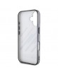 BMW iPhone 16 Plus Case Motosport Random Stripes Grey