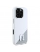 Karl Lagerfeld iPhone 16 Pro Hülle Case Magsafe Initial Weiß