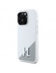 Karl Lagerfeld iPhone 16 Pro Max Case Magsafe Initial White