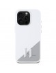 Karl Lagerfeld iPhone 16 Pro Max Case Magsafe Initial White