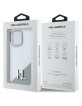 Karl Lagerfeld iPhone 16 Pro Max Case Magsafe Initial White