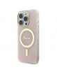 Guess iPhone 16 Pro Case Cover 4G MagSafe Pink