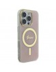 Guess iPhone 16 Pro Case Cover 4G MagSafe Pink