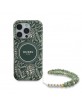 Guess iPhone 16 Pro Case Electro Strap MagSafe Green