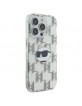 Karl Lagerfeld iPhone 16 Pro Hülle Case Choupette Electrolated Transparent