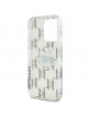 Karl Lagerfeld iPhone 16 Pro Hülle Case Choupette Electrolated Transparent