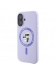 Karl Lagerfeld iPhone 16 Case Magsafe Karl Choupette Purple