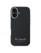 Karl Lagerfeld iPhone 16 Hülle Case Hotel RSG Schwarz