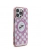 Karl Lagerfeld iPhone 16 Pro Hülle Case MagSafe Head Rosa Pink