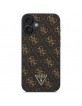 Guess iPhone 16 Plus Case New 4G Triangle Black