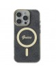 Guess iPhone 16 Pro Case Cover 4G MagSafe Black