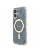 Guess iPhone 16 Case Cover 4G MagSafe Blue