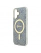 Guess iPhone 16 Case Cover 4G MagSafe Blue