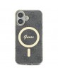 Guess iPhone 16 Case Cover 4G MagSafe Black