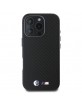 BMW iPhone 16 Pro Case Cover M Power Carbon Black