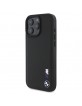 BMW iPhone 16 Pro Max Case M Edition Smooth Black