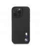 BMW iPhone 16 Pro Max Case M Edition Smooth Black