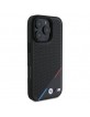 BMW iPhone 16 Pro Max Case MagSafe M Perforated Tricolor Black