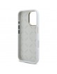 Guess iPhone 16 Case Silicone 4G Rhinestone Diamond White