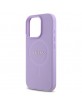 Guess iPhone 16 Pro Case Cover Saffiano MagSafe Purple