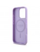 Guess iPhone 16 Pro Case Cover Saffiano MagSafe Purple