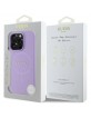 Guess iPhone 16 Pro Case Cover Saffiano MagSafe Purple