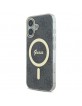 Guess iPhone 16 Plus Hülle Case Cover 4G MagSafe Schwarz