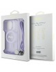 Guess iPhone 16 Pro Max Case MagSafe Crossbody Cord Purple