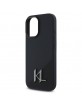 Karl Lagerfeld iPhone 16 Case Magsafe Initial Black