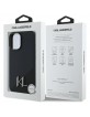 Karl Lagerfeld iPhone 16 Hülle Case Magsafe Initial Schwarz