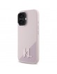 Karl Lagerfeld iPhone 16 Hülle Case Magsafe Initial Rosa Pink