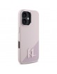 Karl Lagerfeld iPhone 16 Case Magsafe Initial Pink