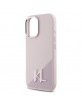 Karl Lagerfeld iPhone 16 Hülle Case Magsafe Initial Rosa Pink