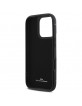 BMW iPhone 16 Pro Max Case Cover Genuine Leather Card Slot Black