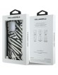 Karl Lagerfeld iPhone 16 Pro Case Zebra Cord Black