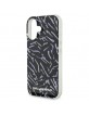 Karl Lagerfeld iPhone 16 Plus Hülle Case Zebra Cord Violett