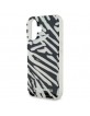 Karl Lagerfeld iPhone 16 Case Zebra Cord Black