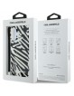 Karl Lagerfeld iPhone 16 Case Zebra Cord Black