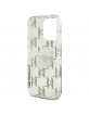 Karl Lagerfeld iPhone 16 Pro Max Case Karl Head Electrolated Transparent